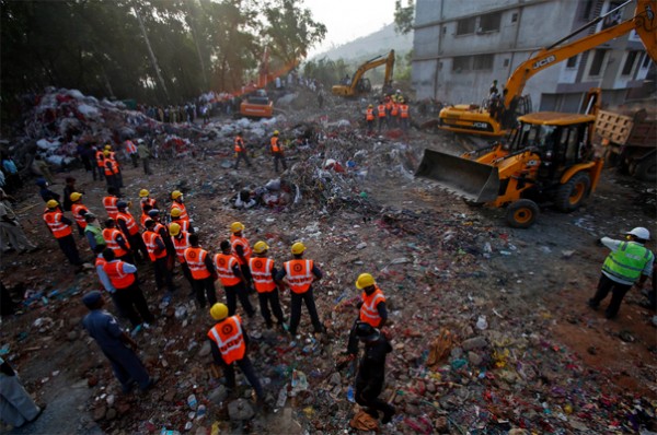  Bangunan Runtuh di India: Korban Tewas Jadi 47 Orang